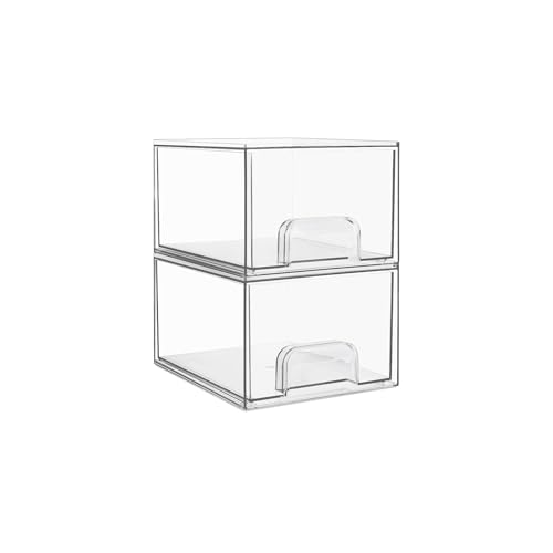 Tall Stackable Storage Drawers for Home Organization