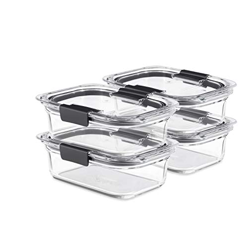 Nine Piece Leakproof Glass Food Storage Container Set in Assorted Sizes