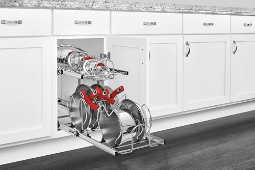12 Inch Two Tier Cookware Organizer