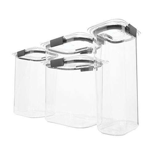 Clear Plastic Pantry Food Storage Containers