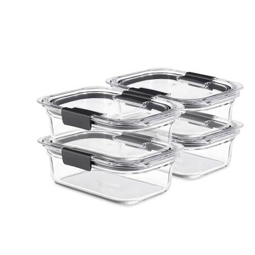 Nine Piece Leakproof Glass Food Storage Container Set in Assorted Sizes