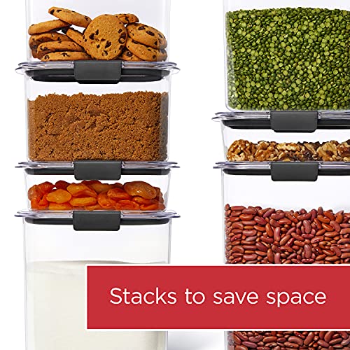 Clear Plastic Pantry Food Storage Containers