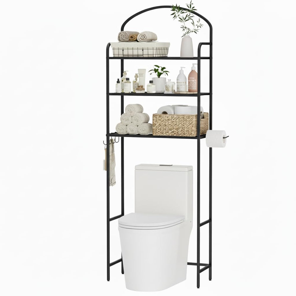 Space Saving Over The Toilet Bathroom Storage Organizer