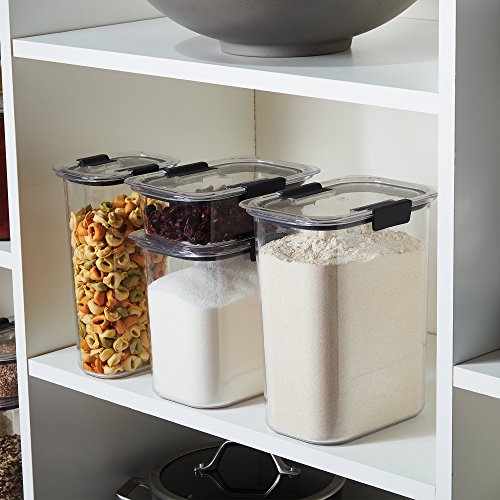 Clear Plastic Pantry Food Storage Containers