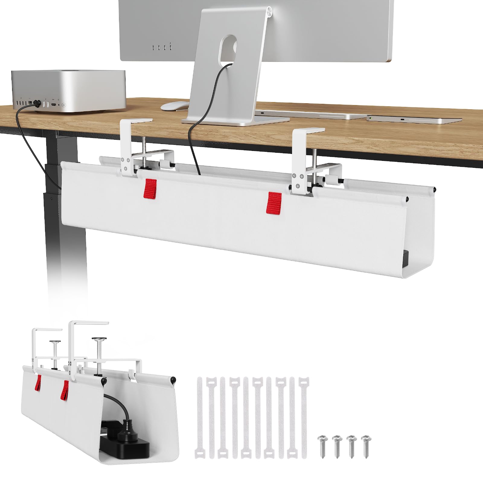 Under Desk Cable Management Tray