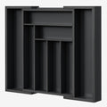 Expandable Bamboo Silverware and Cutlery Tray Organizer