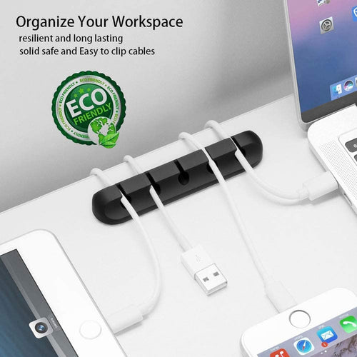 Adhesive Cable Clips for Cable Management and Cord Organization