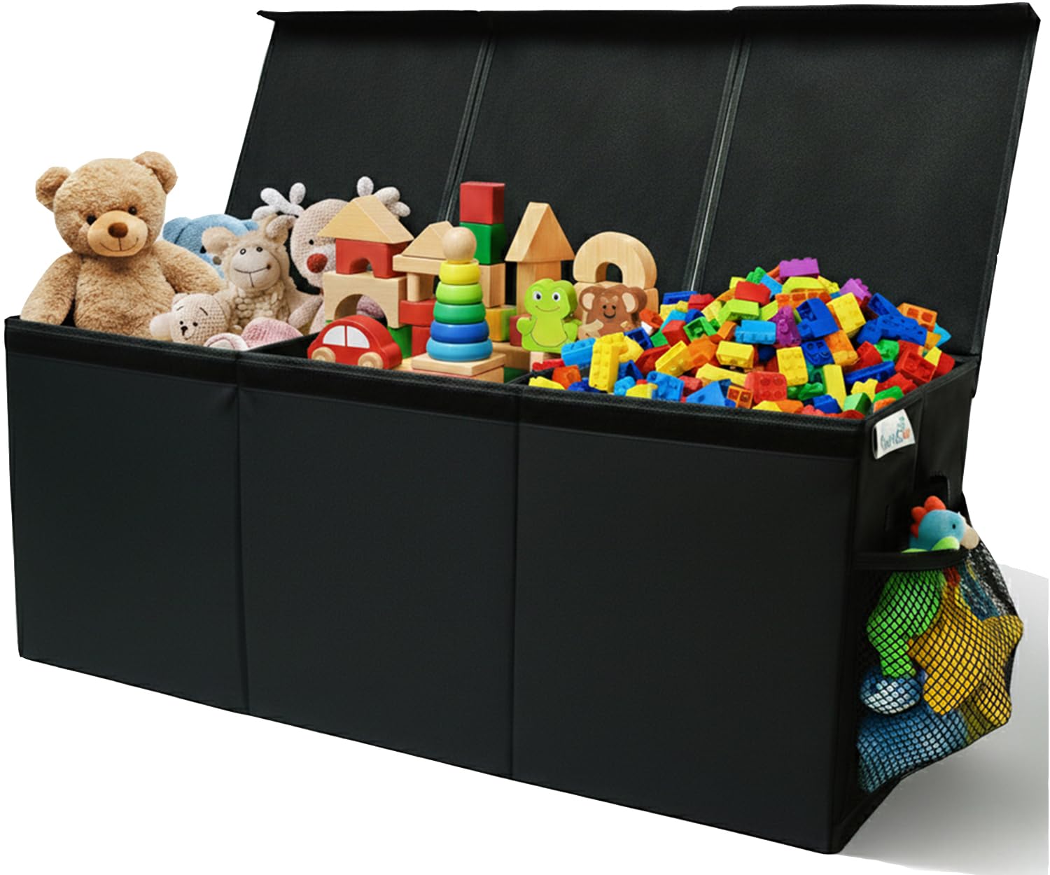 Extra Large Collapsible Toy Storage Box with Lid