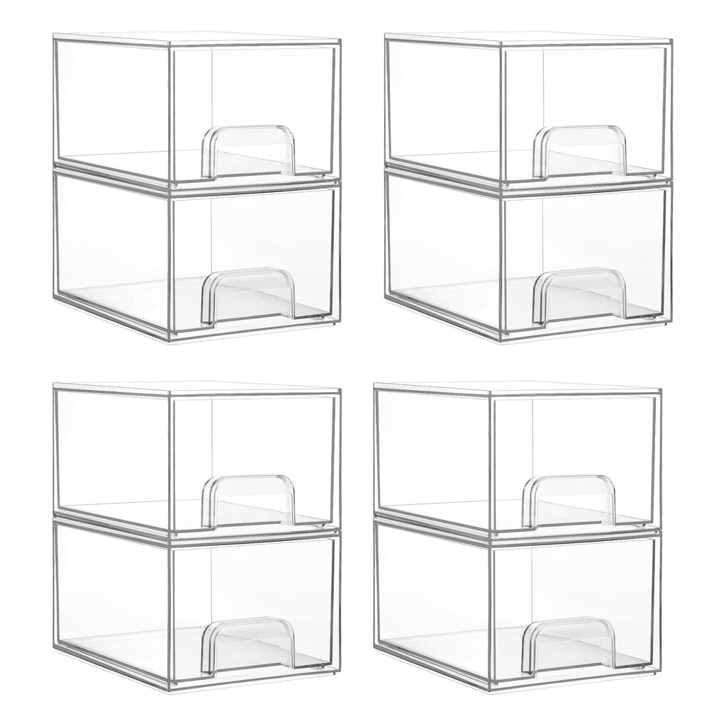 Tall Stackable Storage Drawers for Home Organization