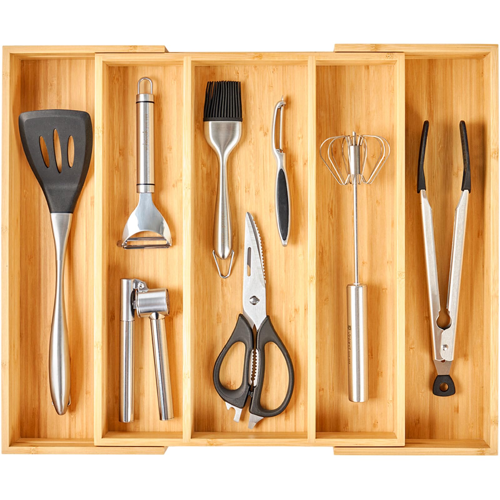 Extra Large Expandable Kitchen Drawer Organizer