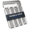 Stainless Steel Silverware and Cutlery Organizer