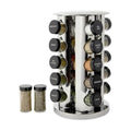 20 Jar Revolving Countertop Spice Rack Organizer
