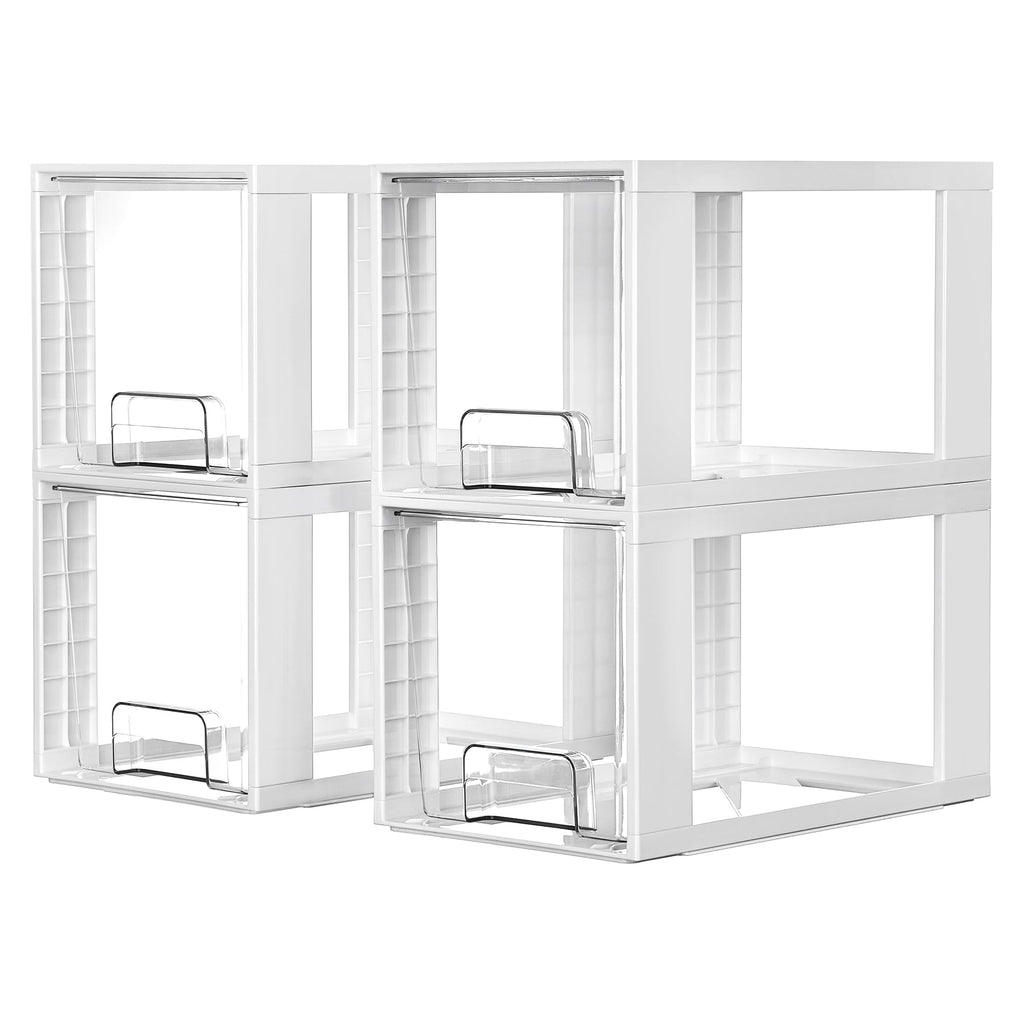 Large Stackable Storage Drawers for Home Organization