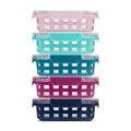 Five Pack Glass Meal Prep Containers with Silicone Sleeves and Airtight Lids