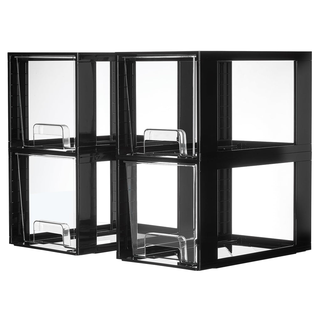Large Stackable Storage Drawers for Home Organization
