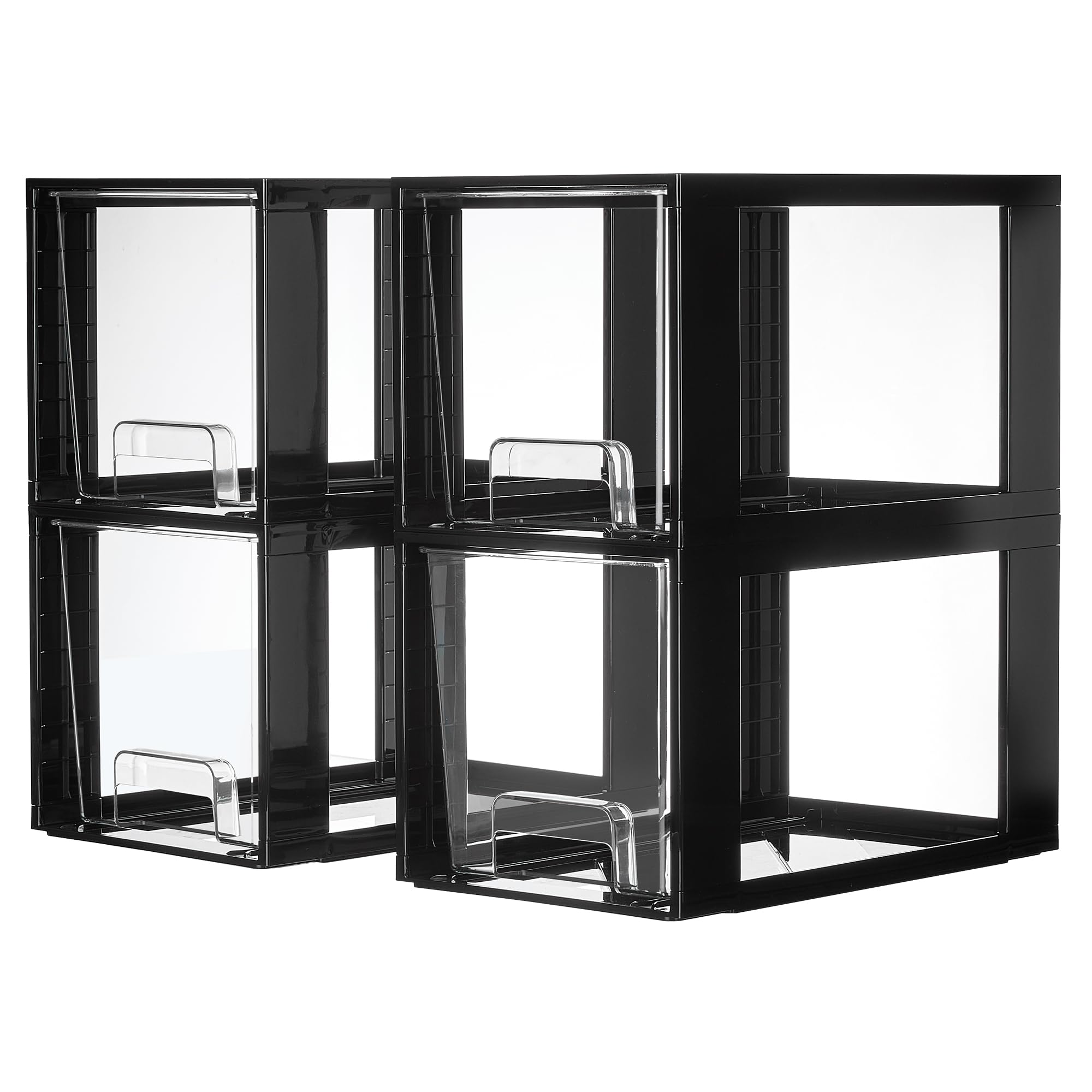 Large Stackable Storage Drawers for Home Organization