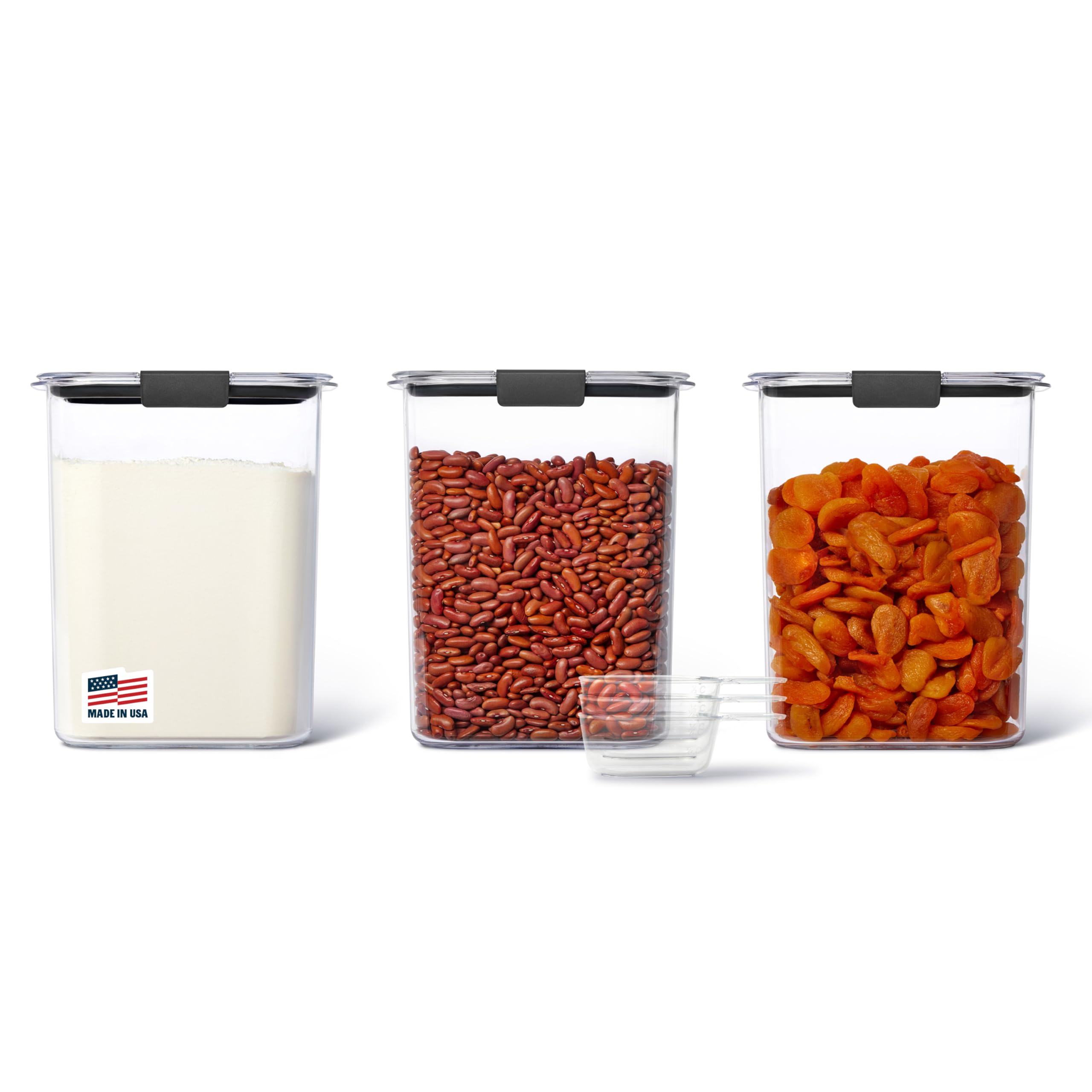Clear Plastic Pantry Food Storage Containers