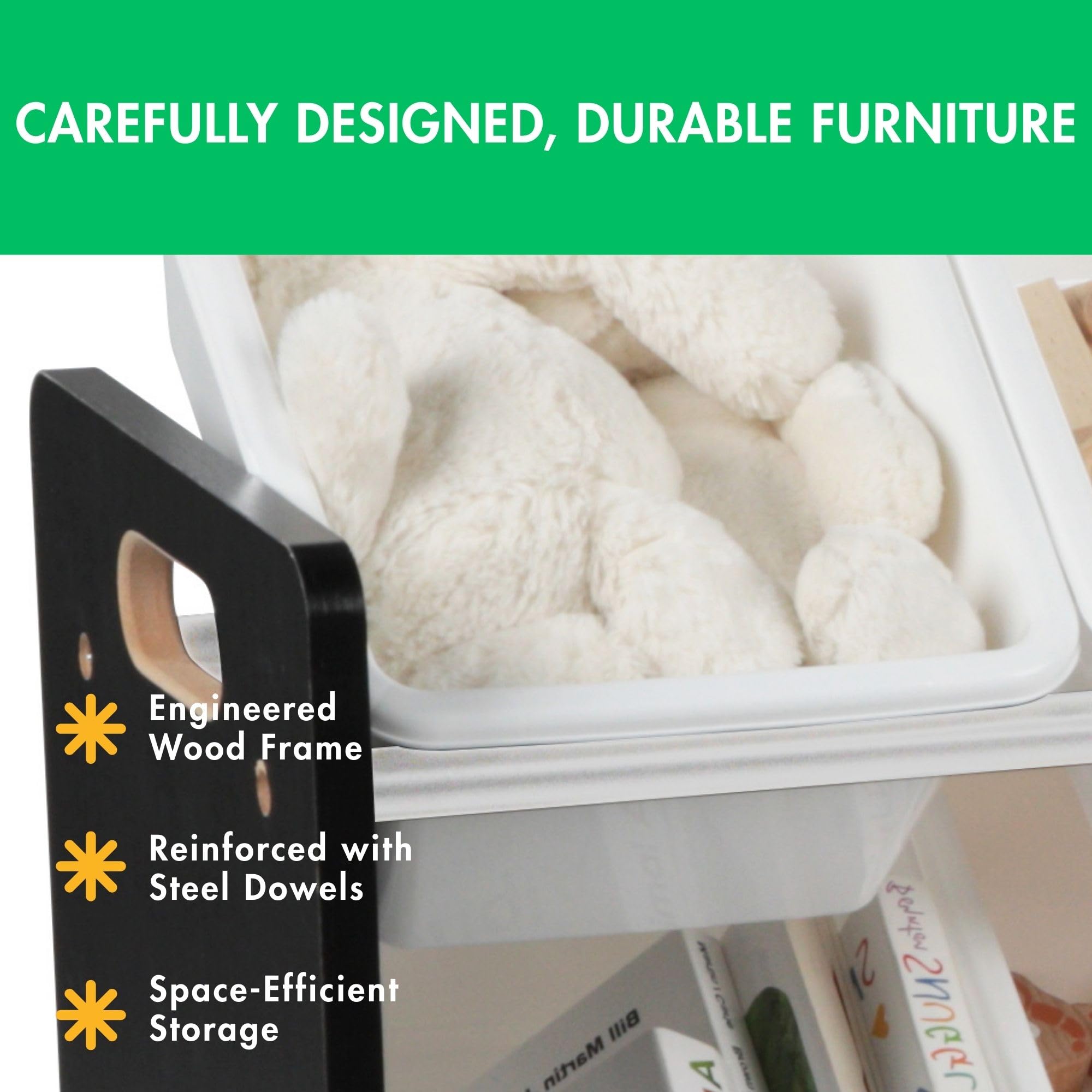 Extra Large Toy Organizer with Sixteen Storage Bins