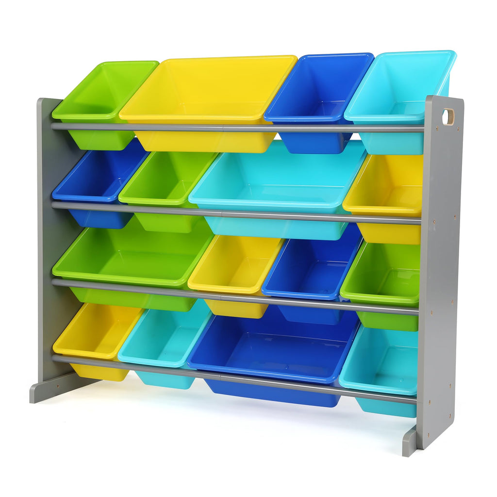 Extra Large Toy Organizer with Sixteen Storage Bins
