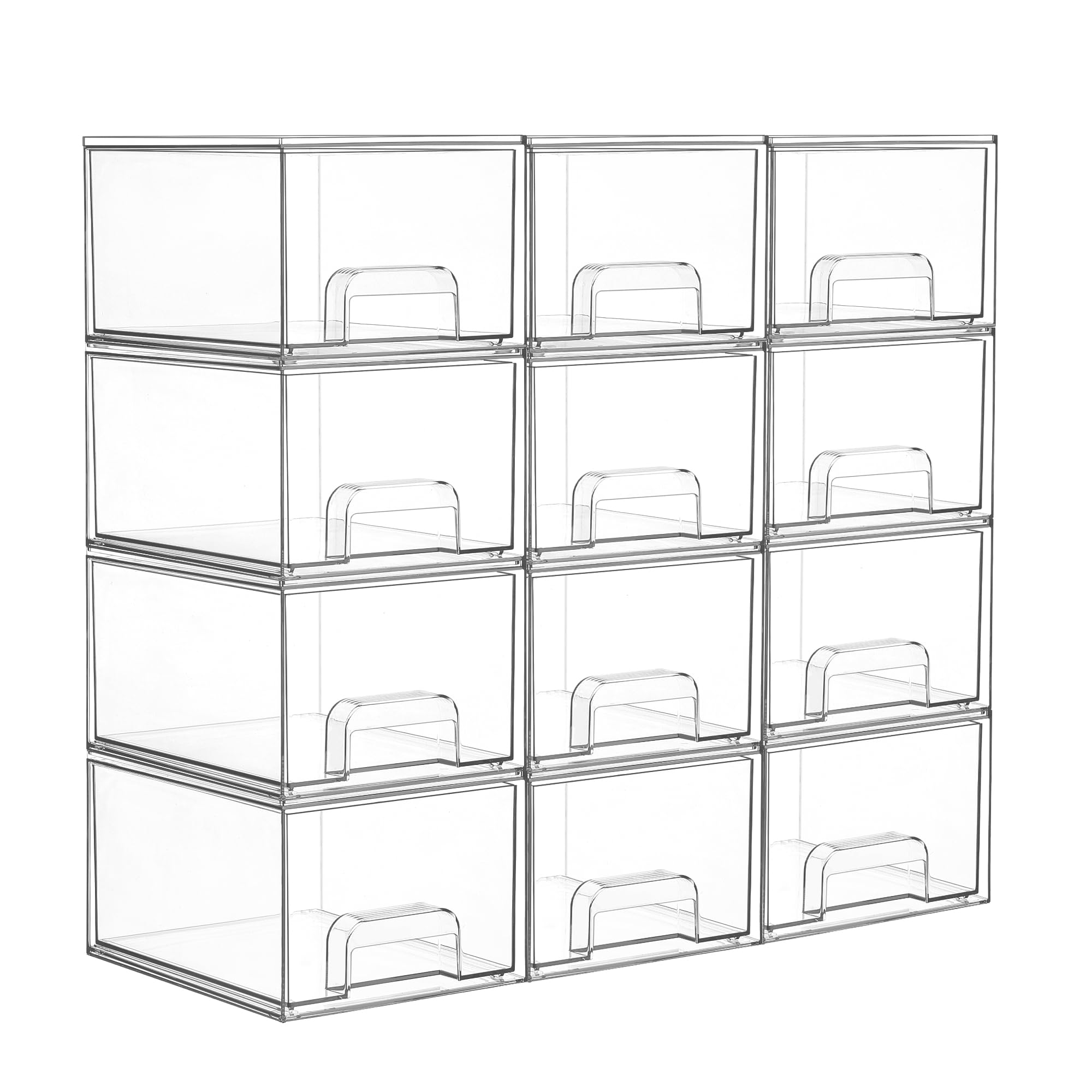 Tall Stackable Storage Drawers for Home Organization