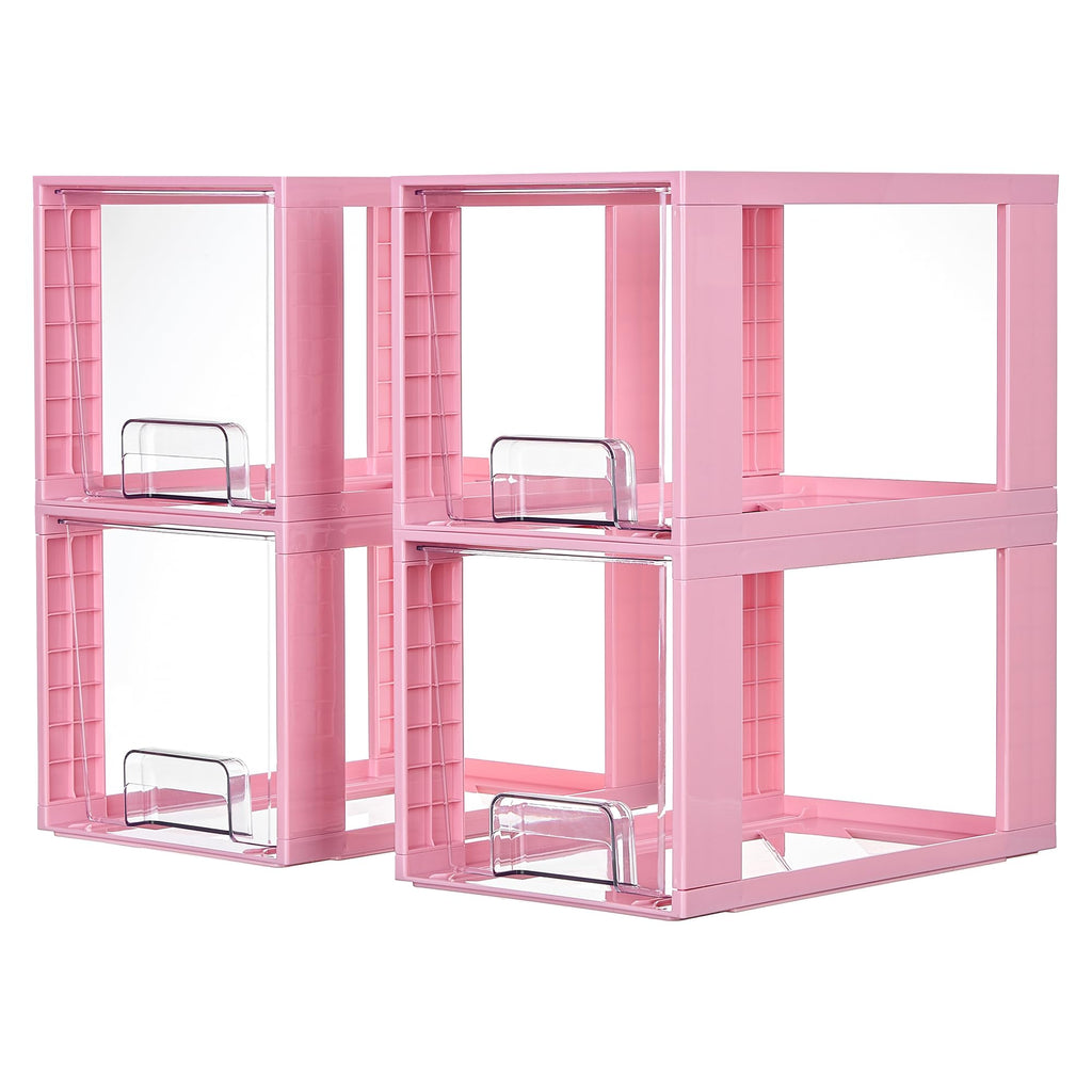 Large Stackable Storage Drawers for Home Organization