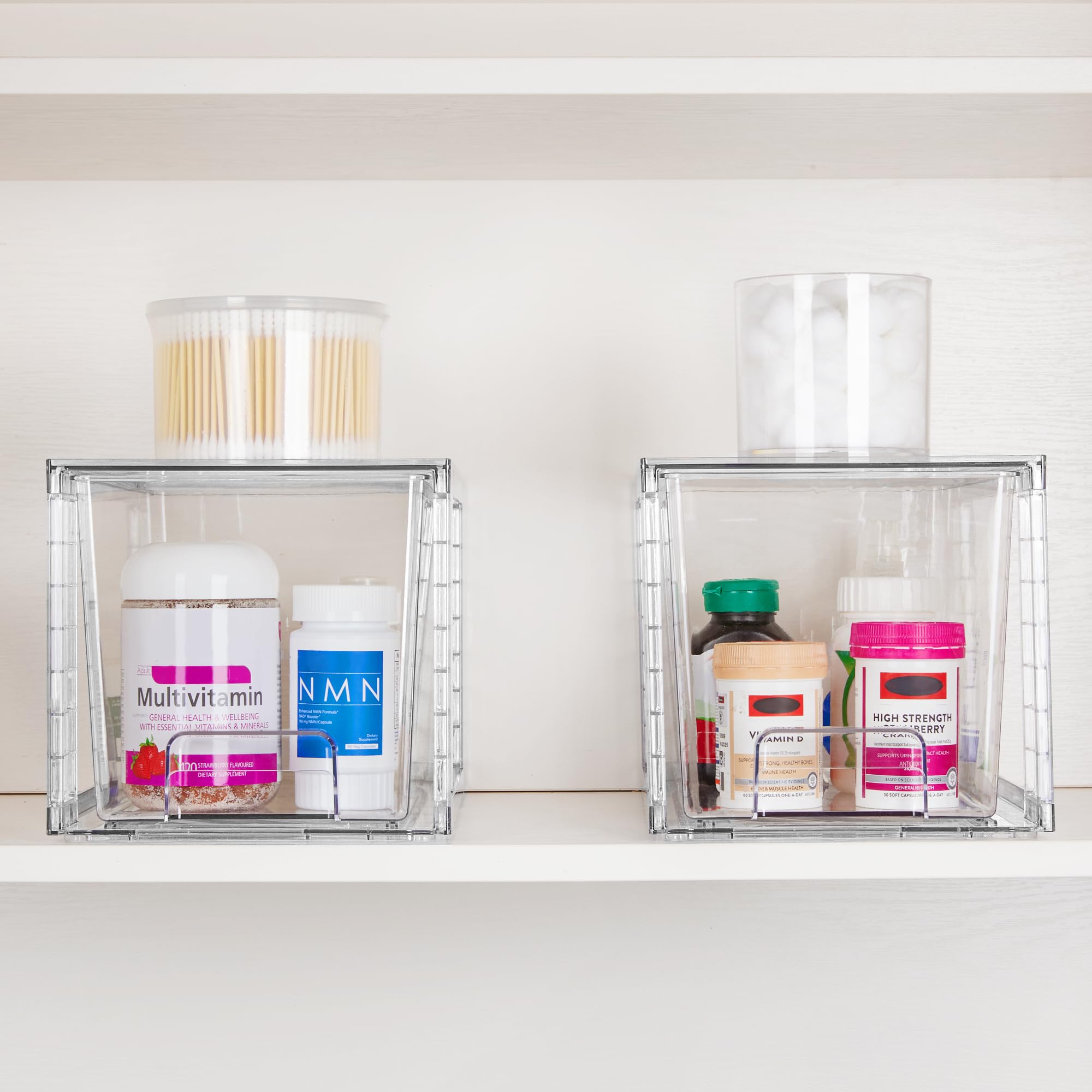 Large Stackable Storage Drawers for Home Organization