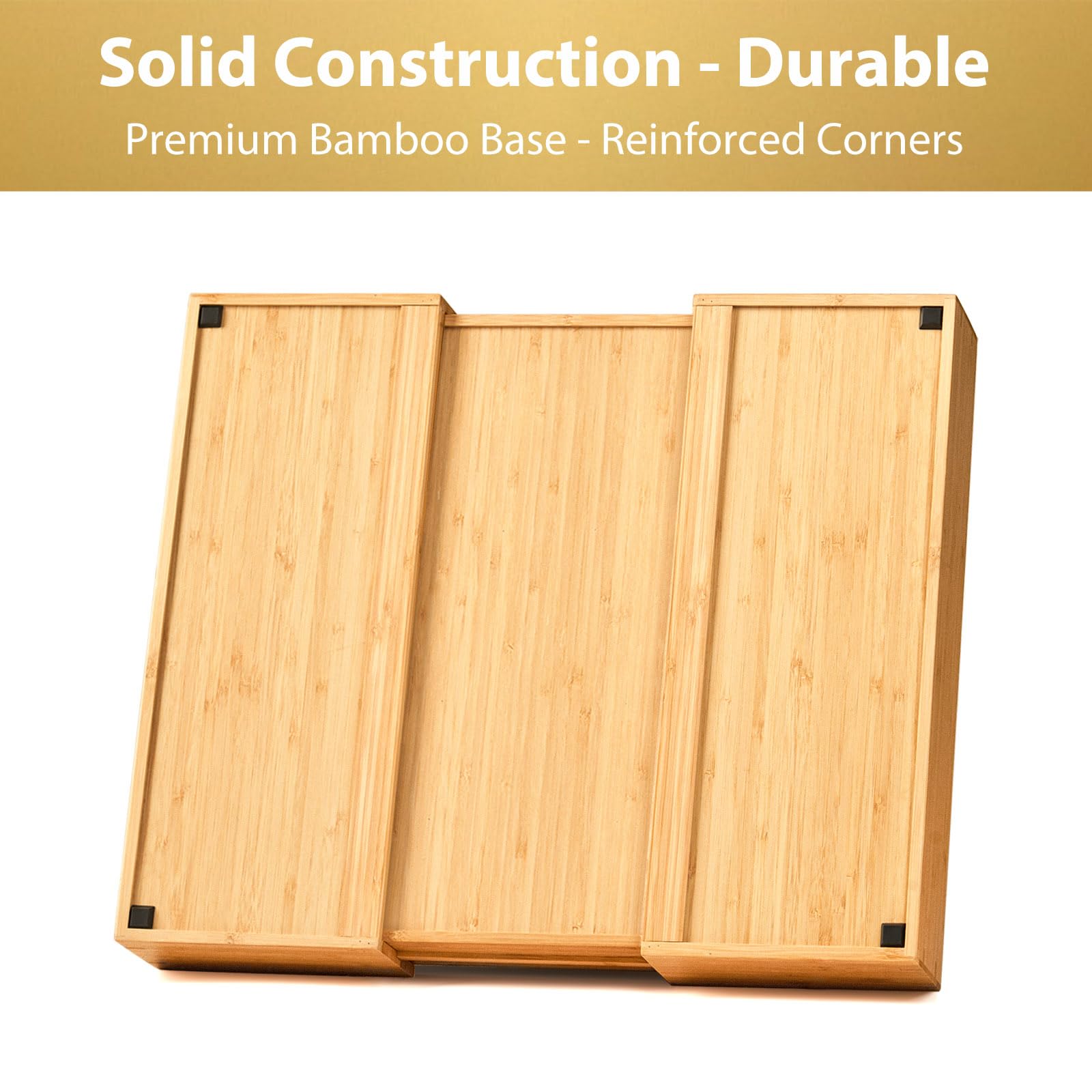 Extra Large Expandable Kitchen Drawer Organizer