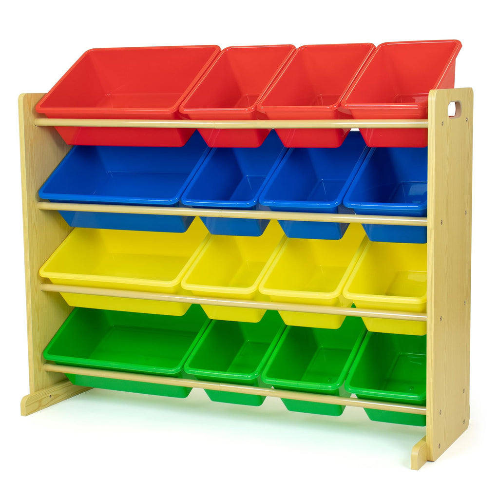 Extra Large Toy Organizer with Sixteen Storage Bins