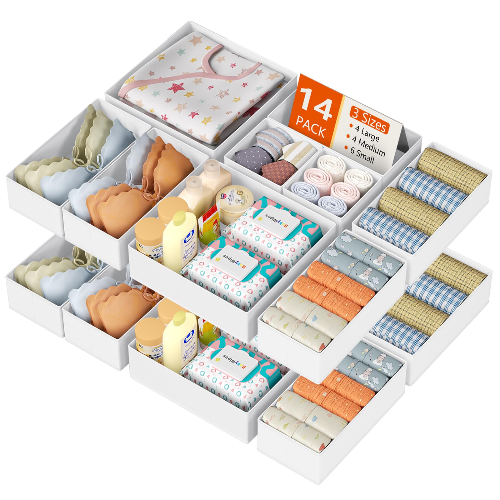 Drawer Storage Organizers