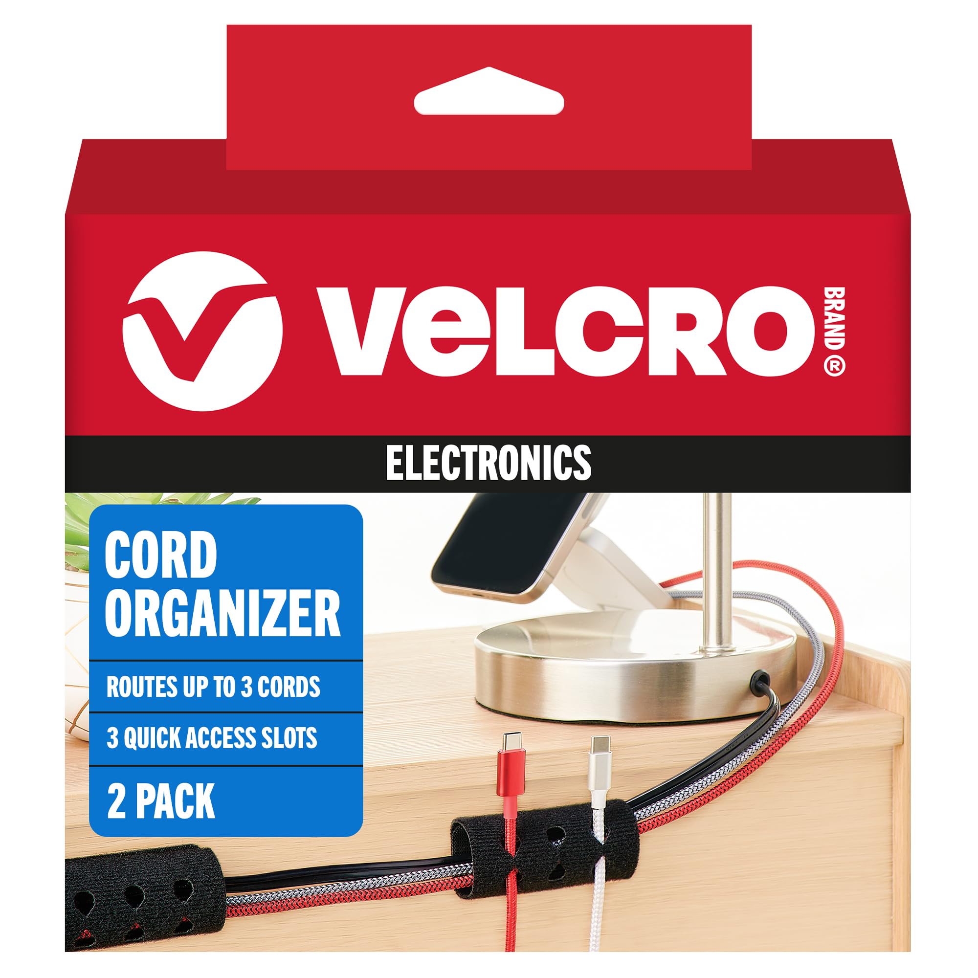 Cable Ties and Cord Organizer for Home and Office