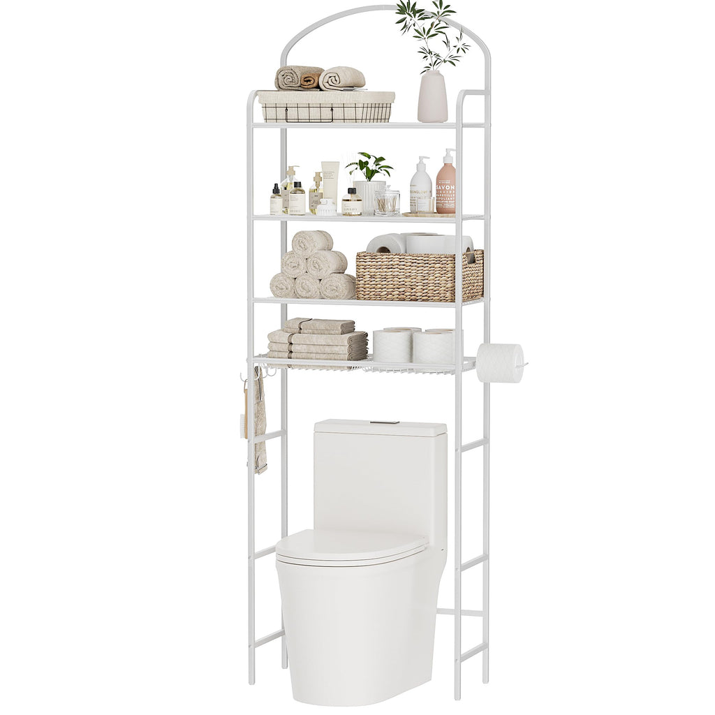 Space Saving Over The Toilet Bathroom Storage Organizer