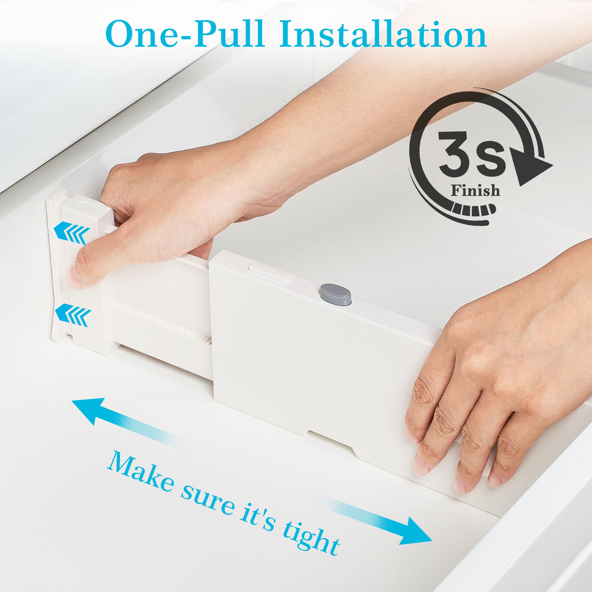 Adjustable Drawer Dividers for Clothes and Closet Organization