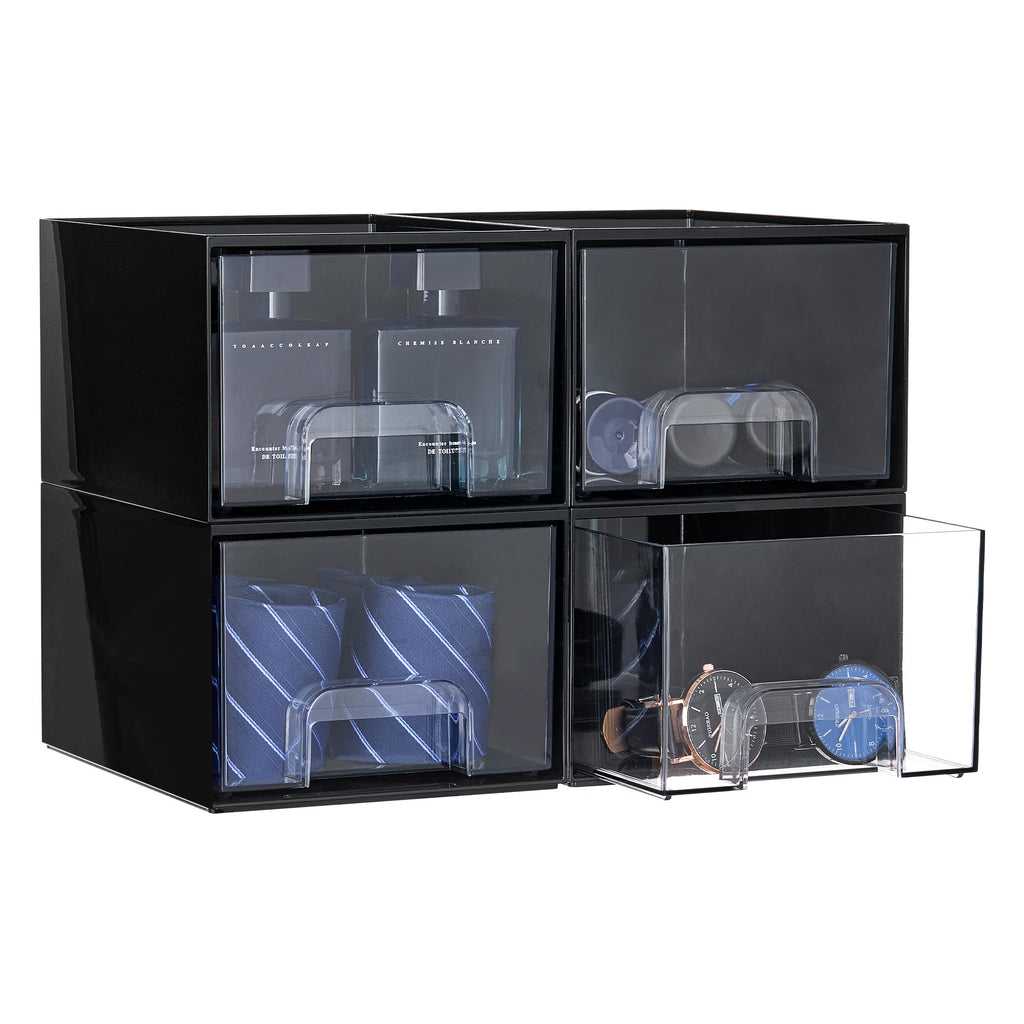 Tall Stackable Storage Drawers for Home Organization