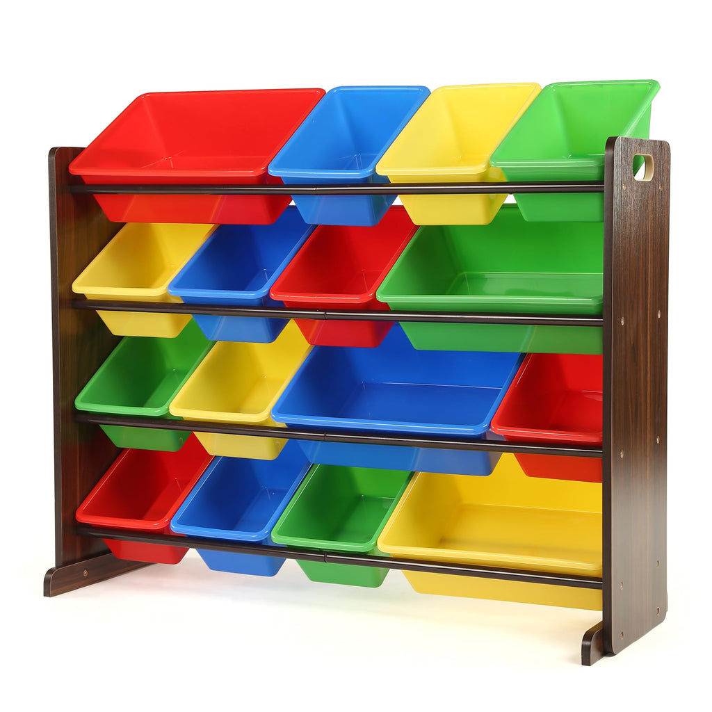 Extra Large Toy Organizer with Sixteen Storage Bins