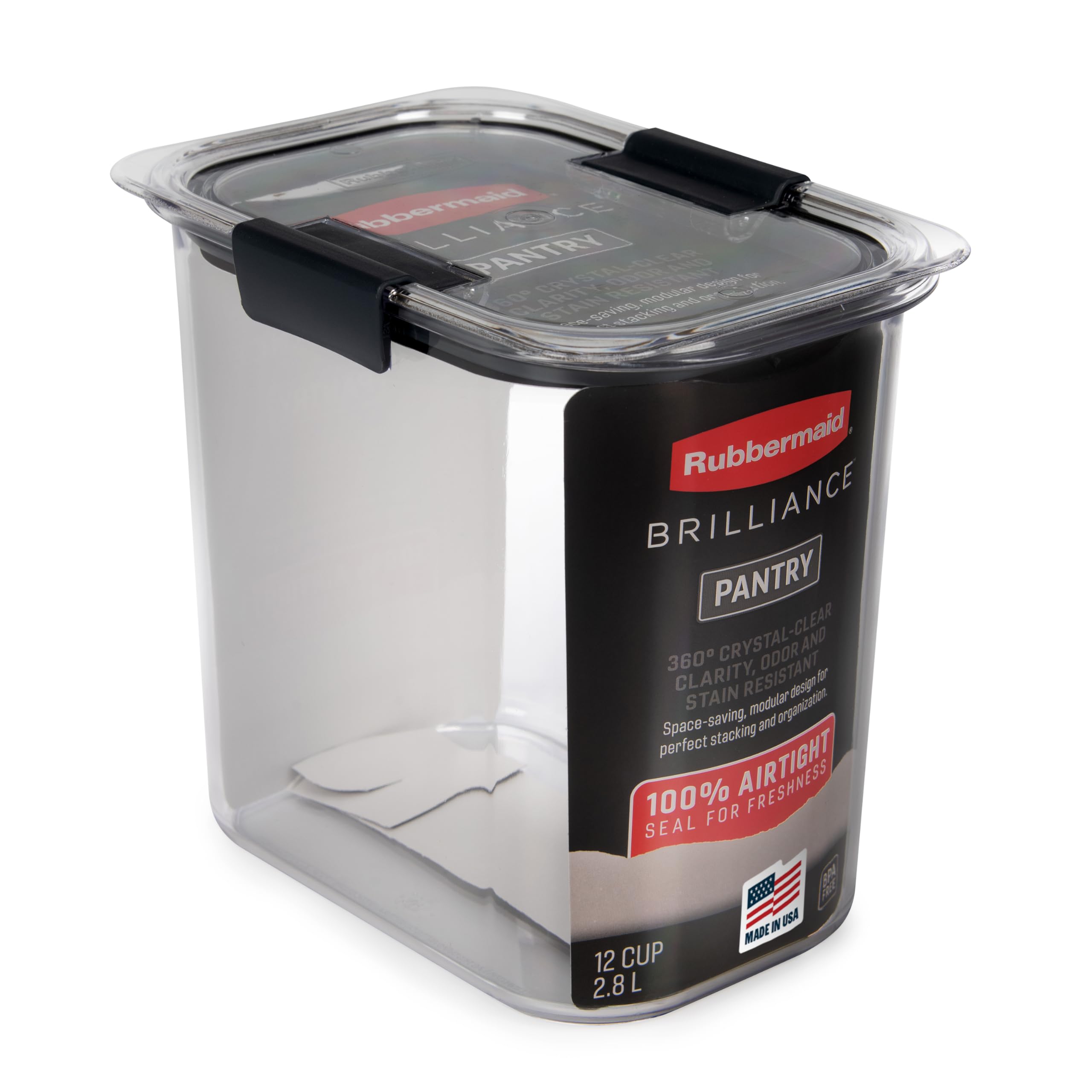 Clear Plastic Pantry Food Storage Containers