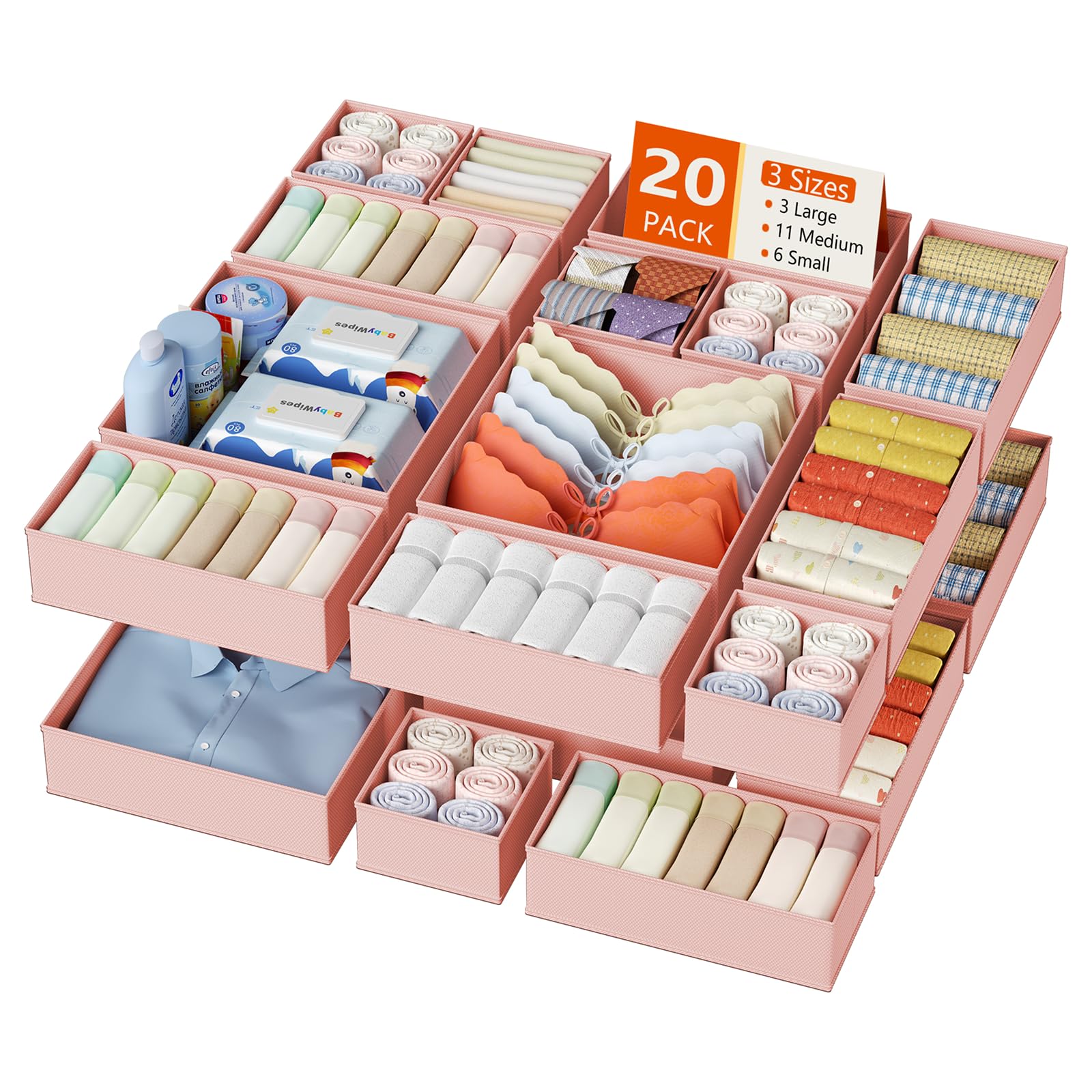 Drawer Storage Organizers