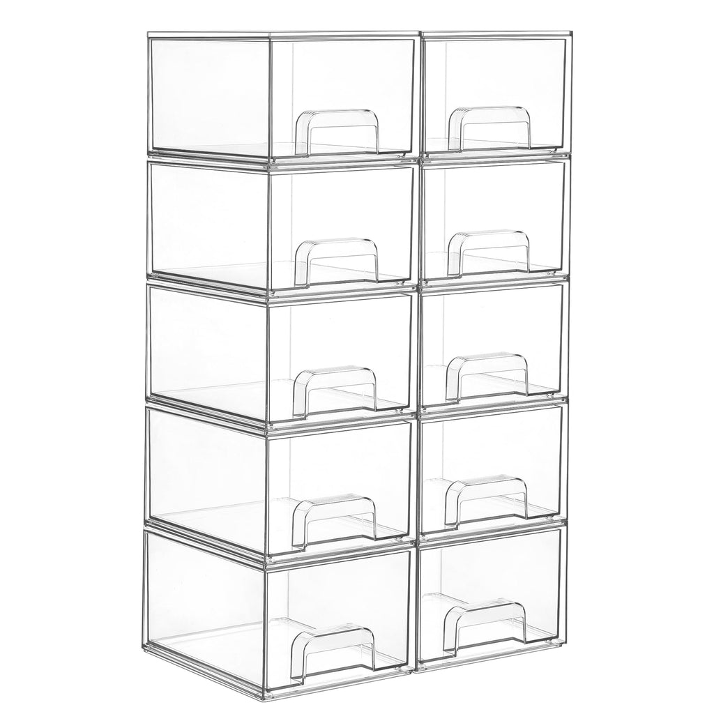 Tall Stackable Storage Drawers for Home Organization