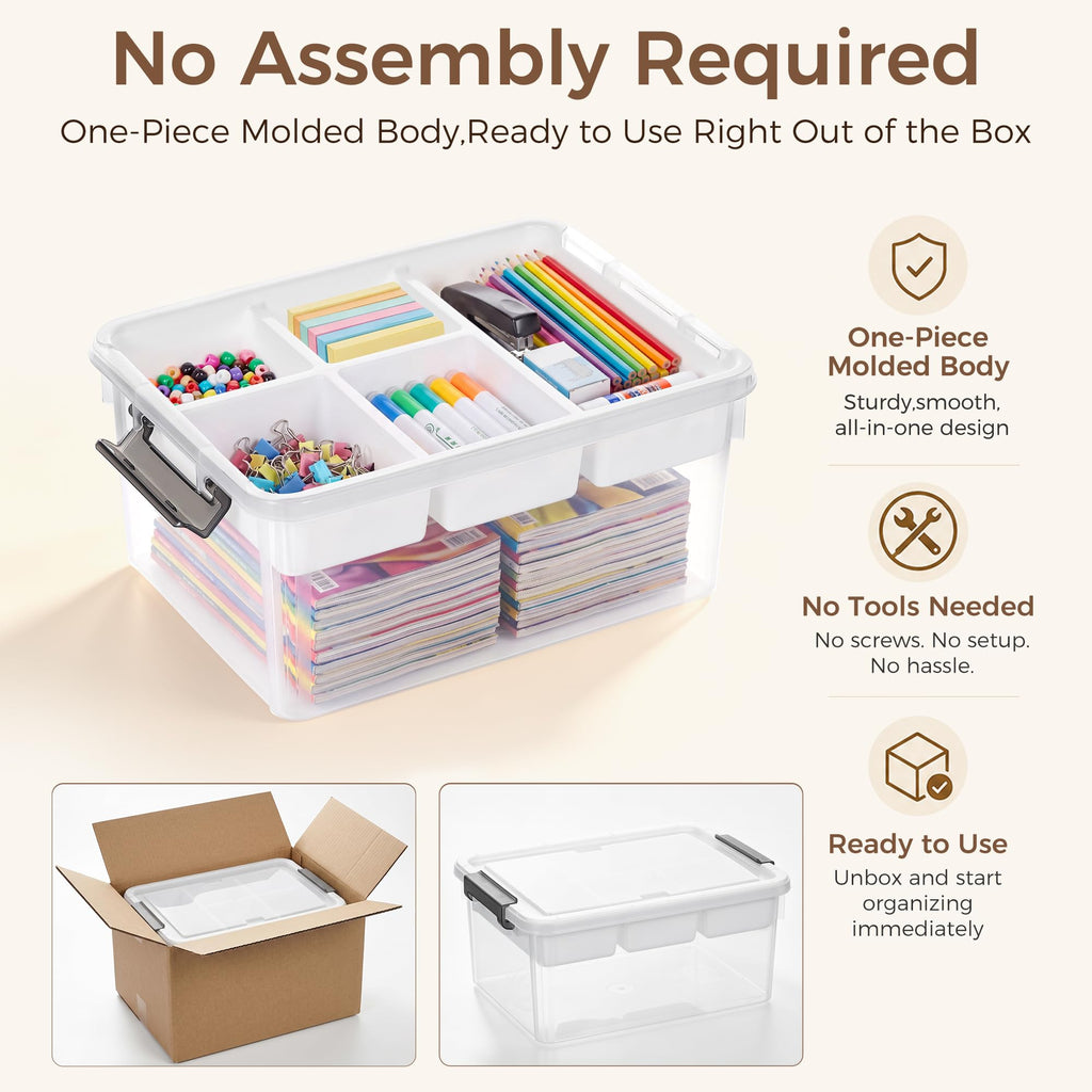 Craft Organizer and Toy Storage Box