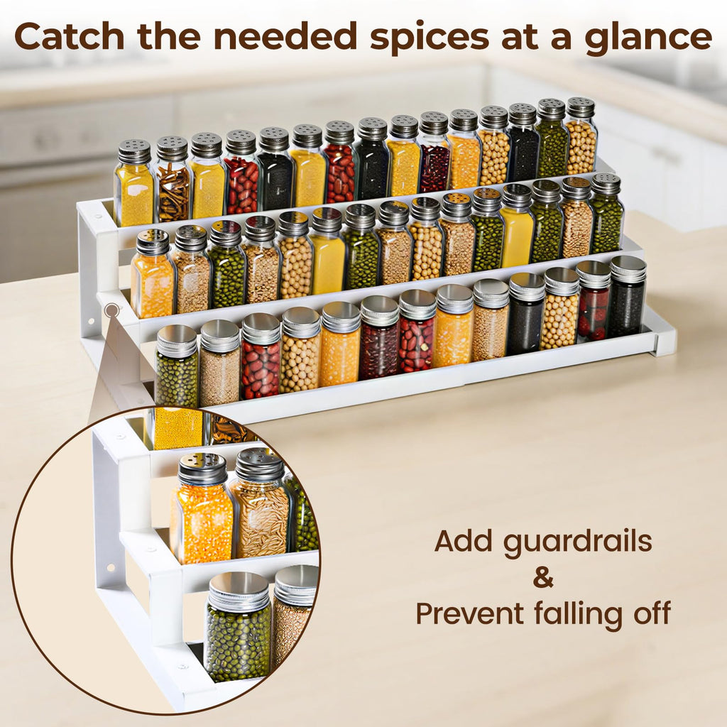 Spice Organizer for Kitchen Cabinet