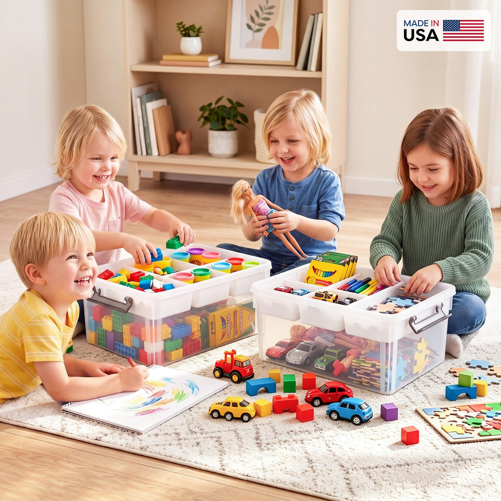 Craft Organizer and Toy Storage Box