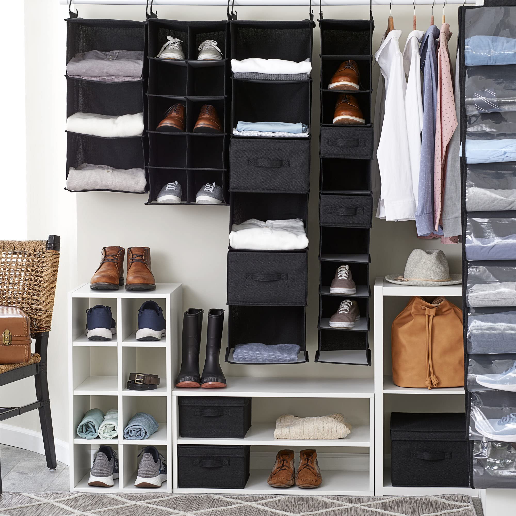 Pocket Hanging Shoe Closet Organizer