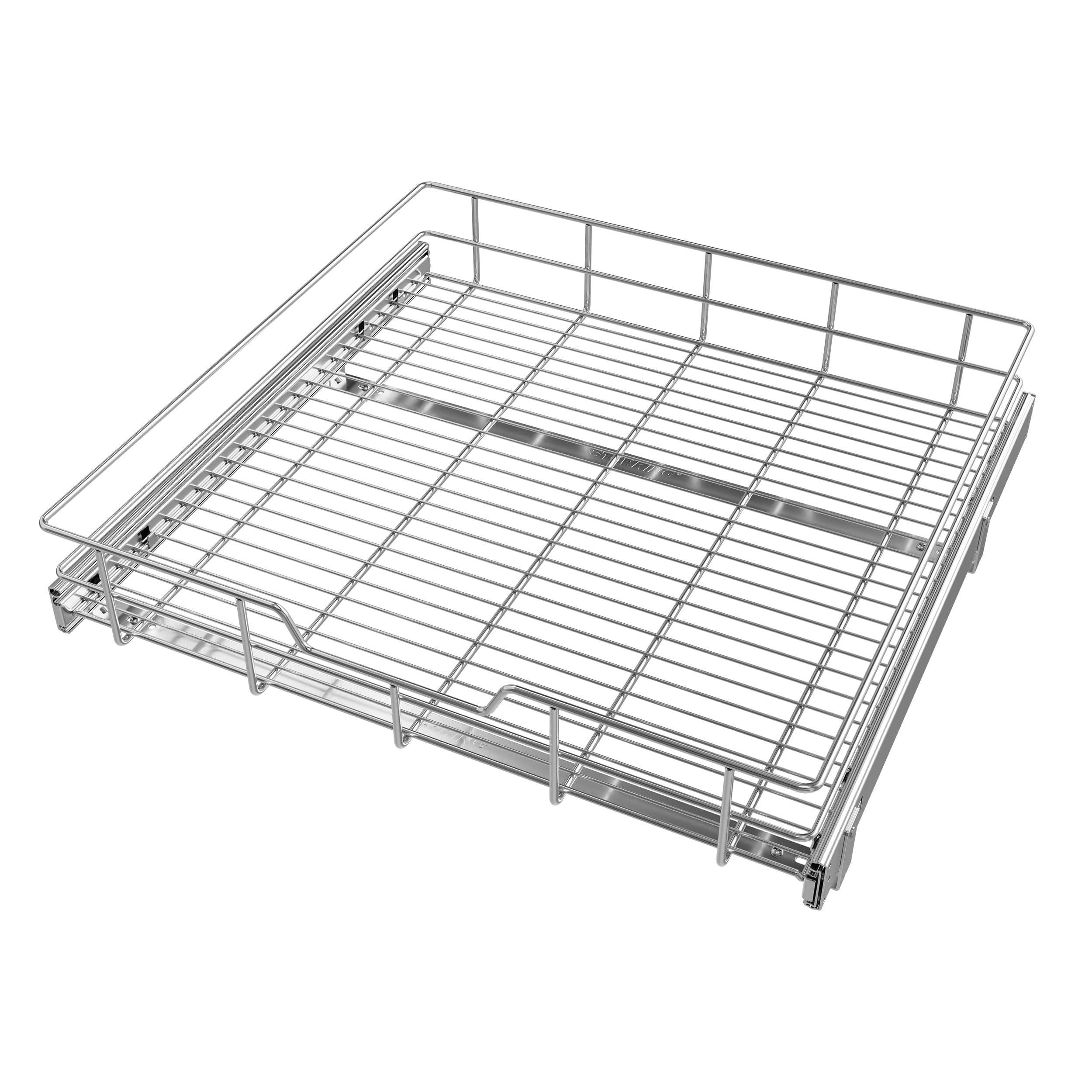 Heavy Duty Pull Out Cabinet Organizer with Chrome Plated Slide Out Drawer