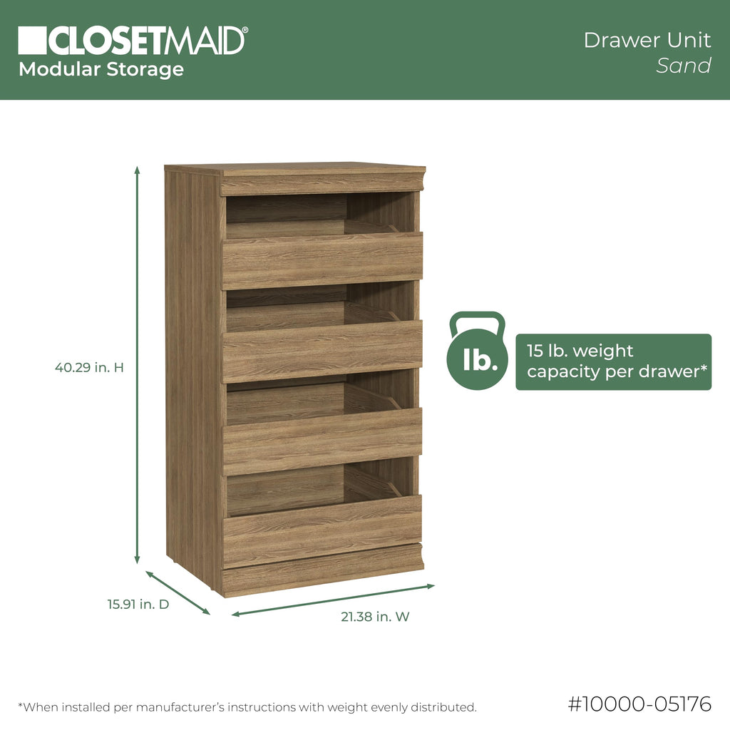 Modular Closet Storage Organizer Unit