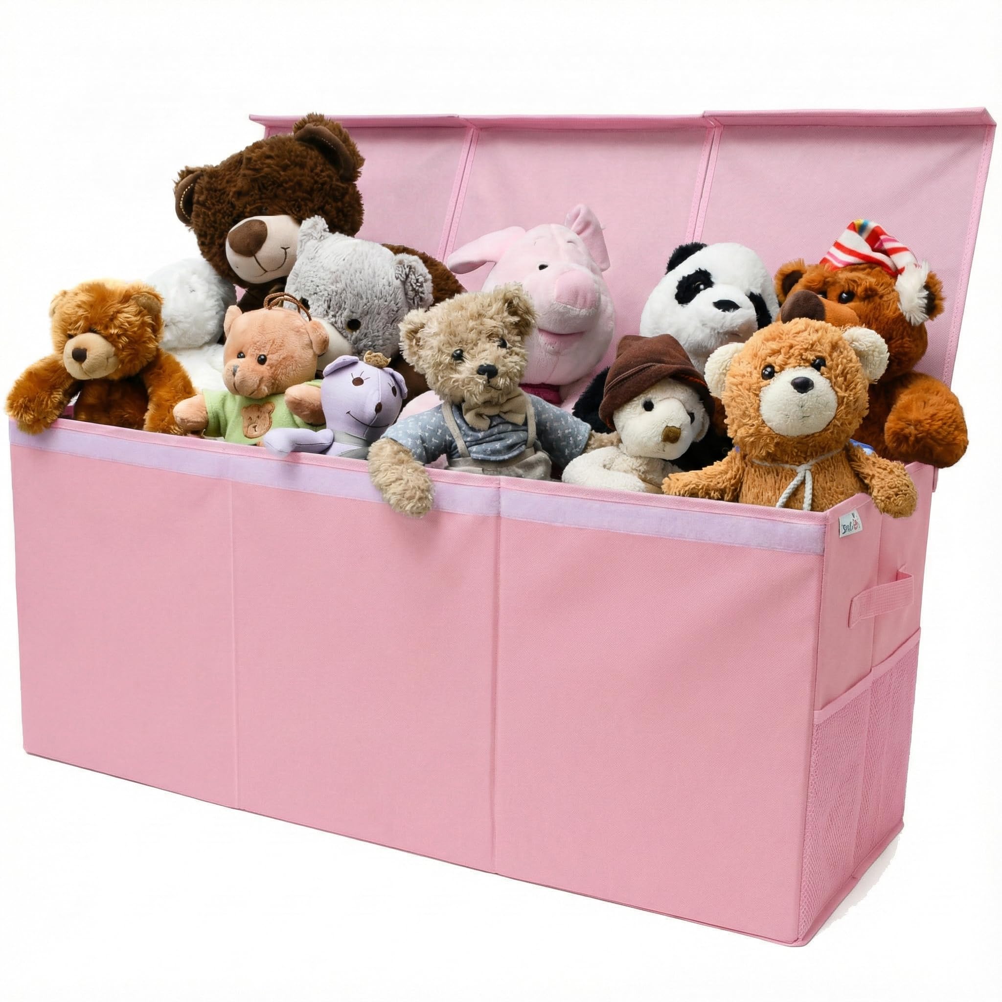 Extra Large Collapsible Toy Storage Box with Lid