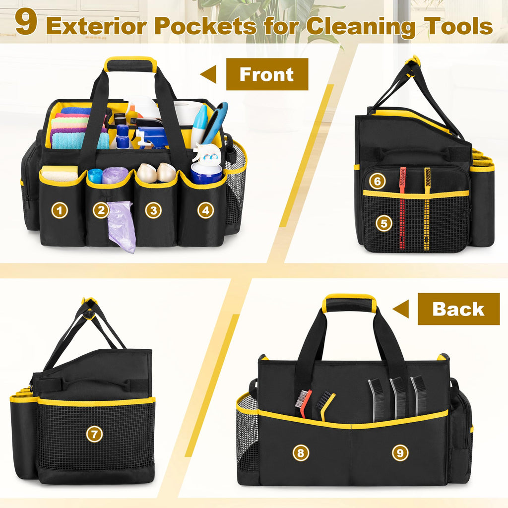 Extra Large Cleaning Caddy Organizer with Handle