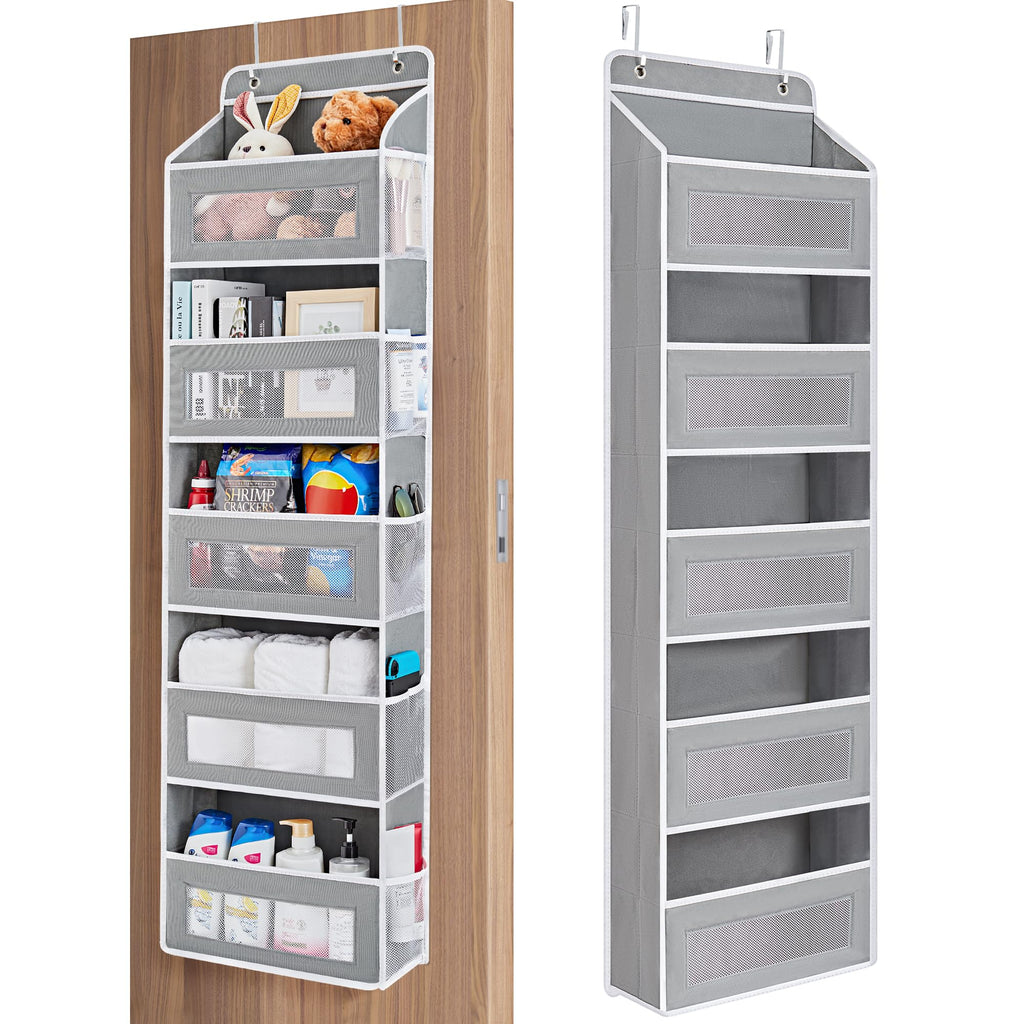 Five Shelf Over Door Hanging Organizer with Large Storage Pockets