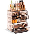 Spacious Acrylic Makeup Jewelry and Cosmetics Storage Case