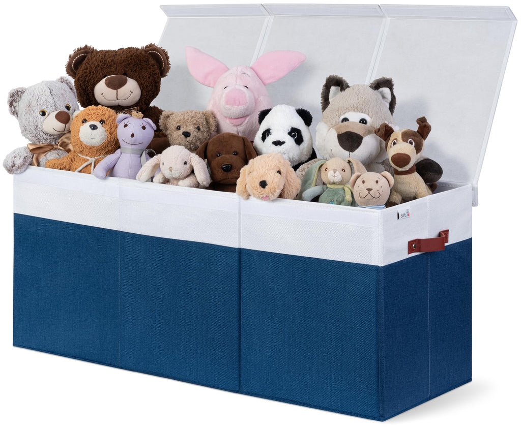 Extra Large Collapsible Toy Storage Box with Lid