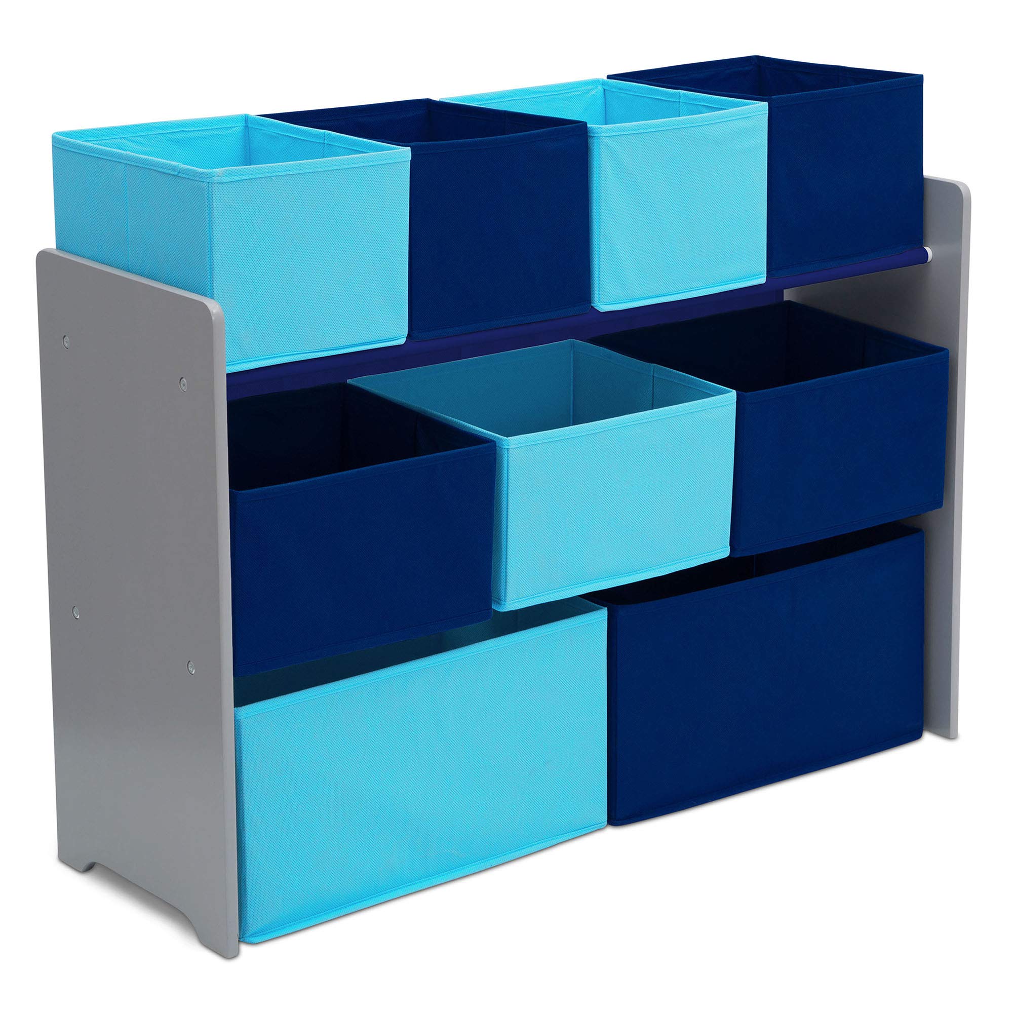 Multi Bin Toy Organizer with Removable Storage Bins