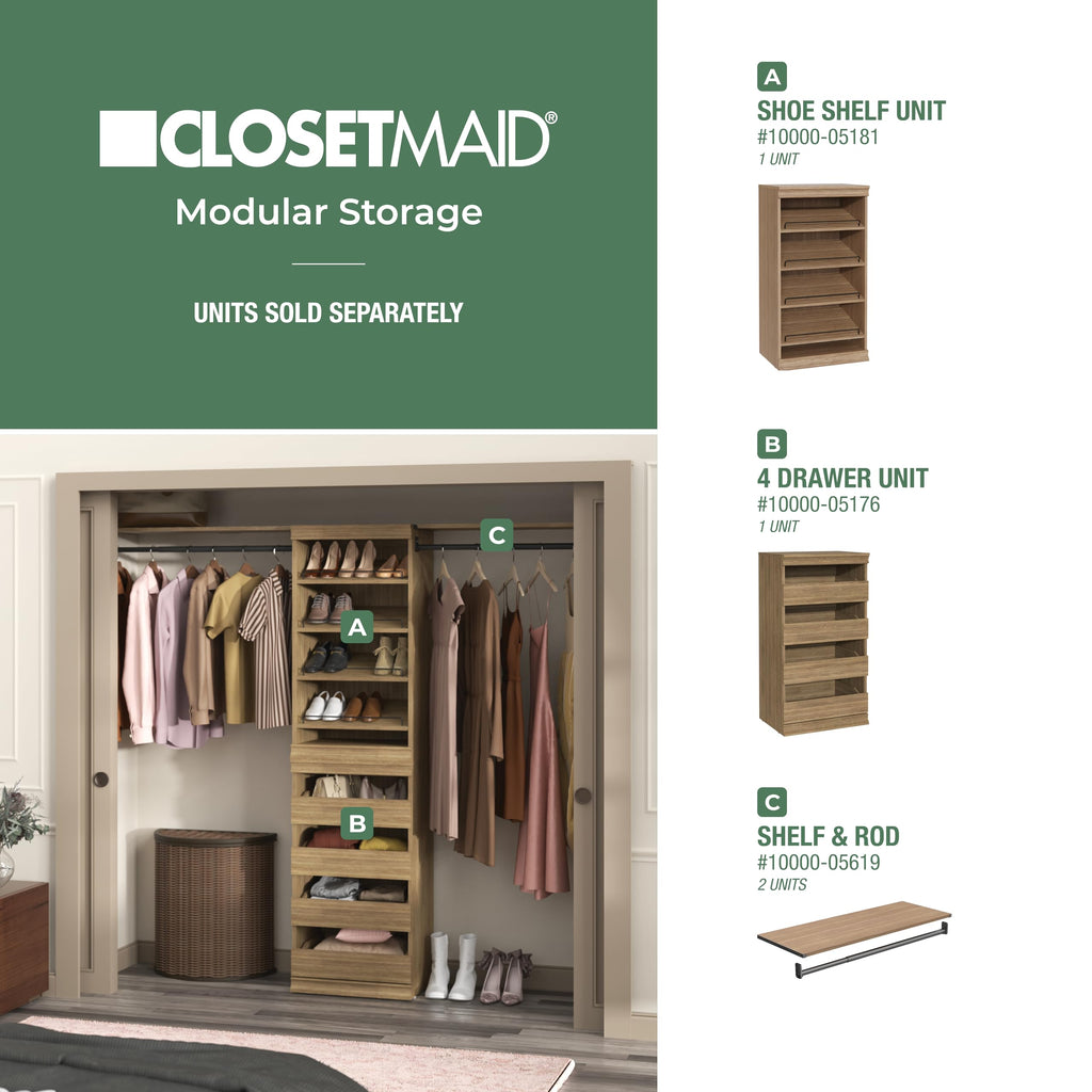Modular Closet Storage Organizer Unit